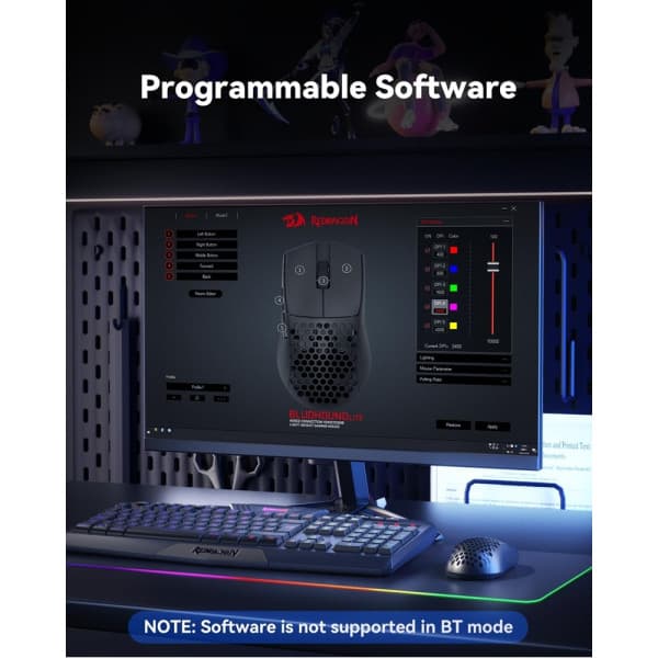 Redragon BLUDHOUND M617 Lite 4