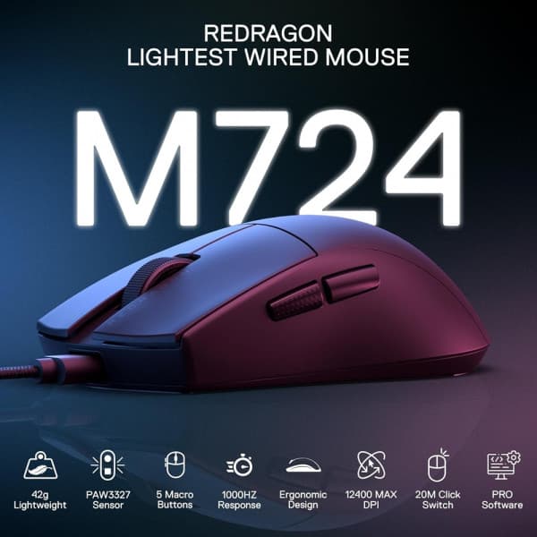 Redragon K1NG M724 2