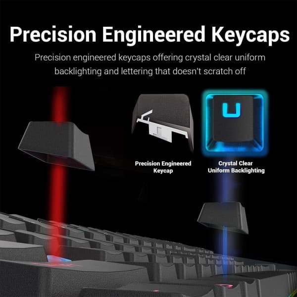 Redragon K552 TKL RGB (Outemu Red Switches) - AZERTY 4
