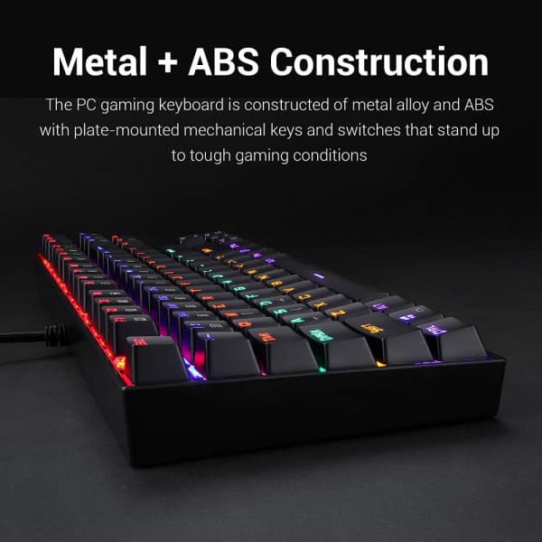 Redragon K552 TKL RGB (Outemu Red Switches) - AZERTY 5