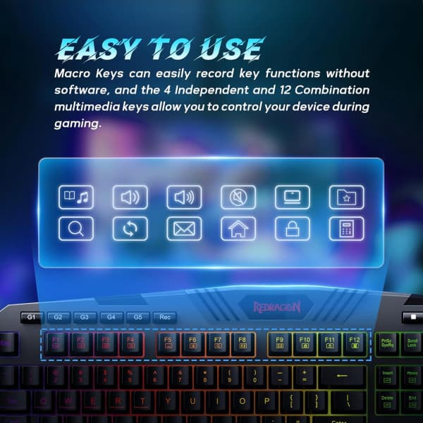 Redragon S101-5 Combo 2in1 4