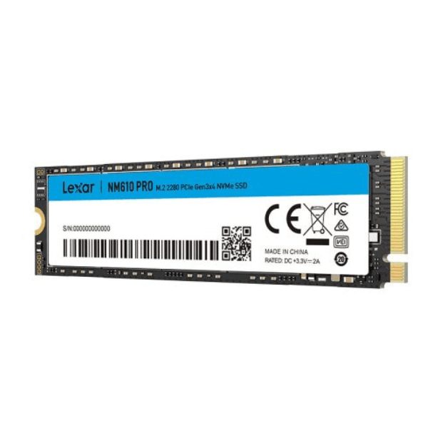 Lexar NM610 PRO M.2 PCIe Gen3x4 NVMe 500GB 2