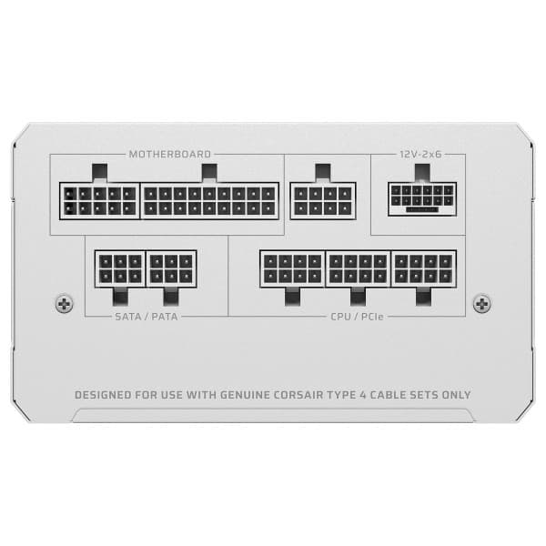 Corsair RM1000e Gold Blanc (2025) 4