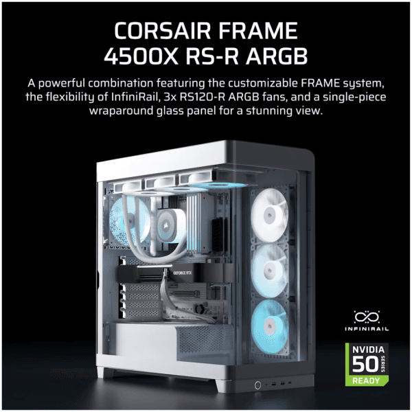 Corsair FRAME 4500X RS-R ARGB Blanc 2