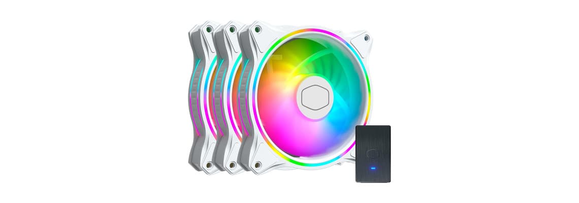 Cooler Master MasterFan MF120 Halo 3in1 (White) 5