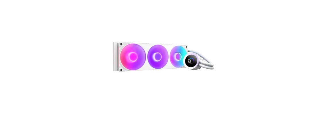 NZXT Kraken Plus 360 RGB White 5