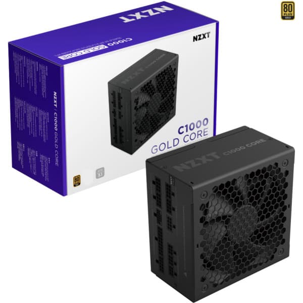 NZXT C1000 Gold Core ATX 3.1 80PLUS GOLD 1000W (Black)