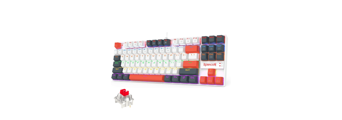 Redragon Kumara K552WLR TKL RGB (Outemu Red Switches) 5