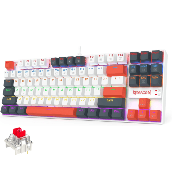Redragon Kumara K552WLR TKL RGB (Outemu Red Switches) maroc prix