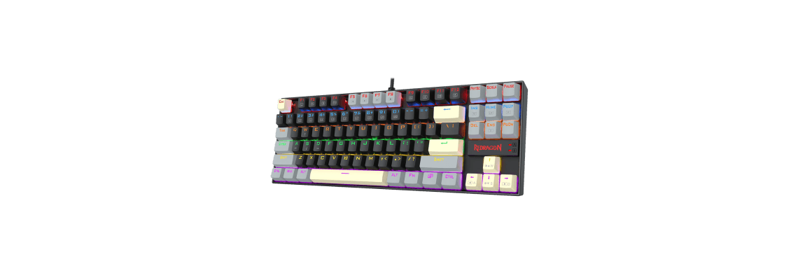 Redragon Kumara K552LGY TKL RGB (Outemu Red Switches) 5