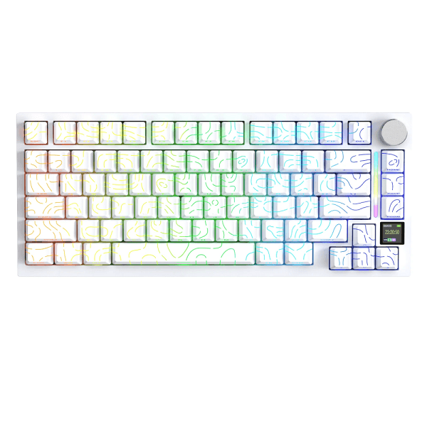 ATTACK SHARK X820 Ultra Shark Switch (White Contours)