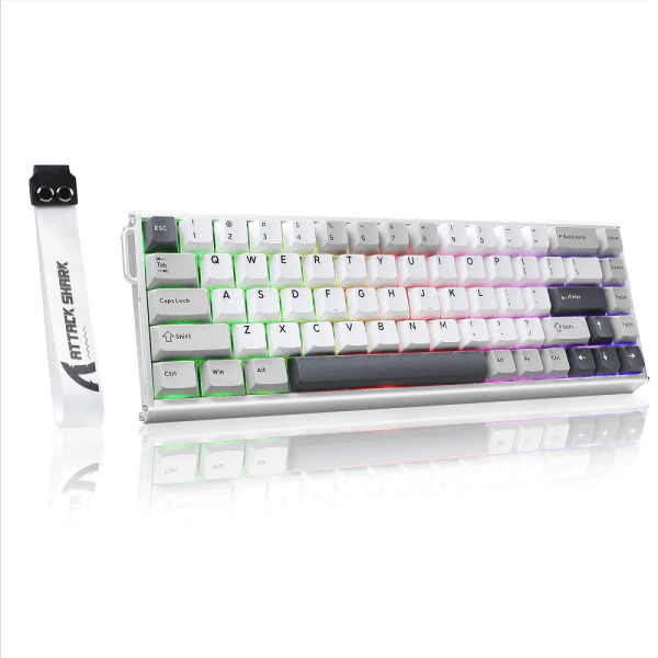 ATTACK SHARK X68MAX HE Magnetic Switch (Star White)