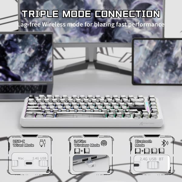 ATTACK SHARK X82 Pro HE Magnetic Switch (Comic) 3