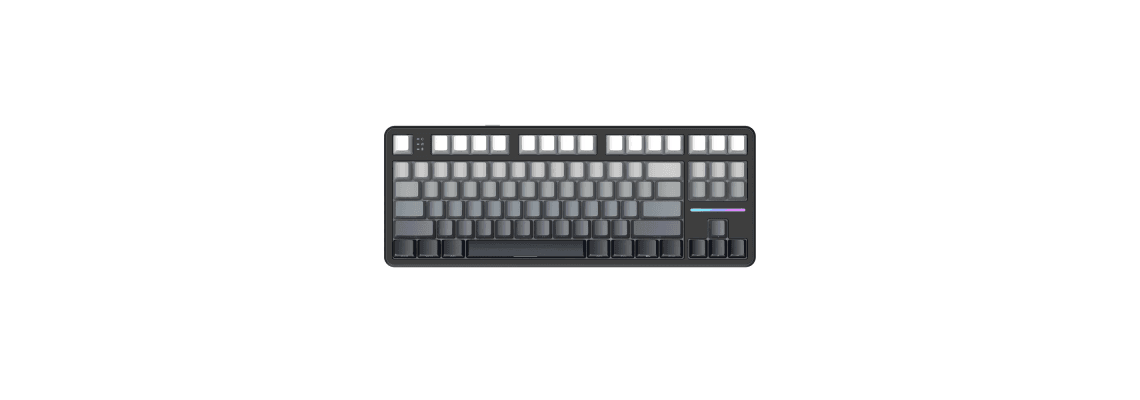 ATTACK SHARK X87 Strawberry Switch (Moonlit Night) 4