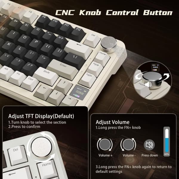 ATTACK SHARK X85 PRO Strawberry Switch (Cheese White) 5