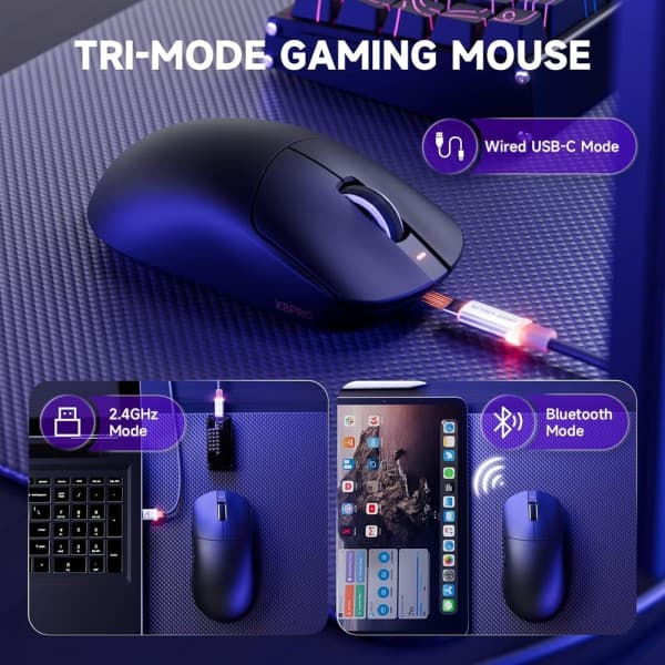 ATTACK SHARK X8PRO (Black) 3