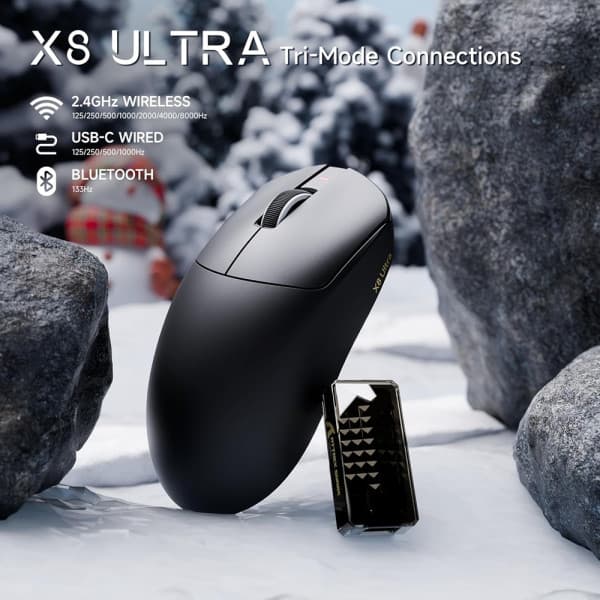 ATTACK SHARK X8ULTRA (Black) 2