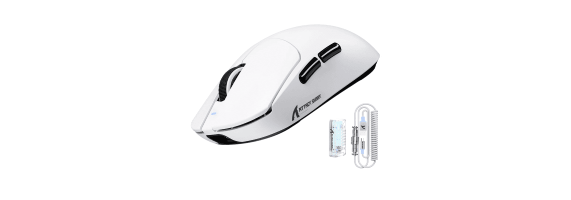 ATTACK SHARK X8ULTRA (White) 5