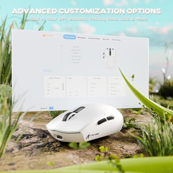 ATTACK SHARK G3 (White) 4