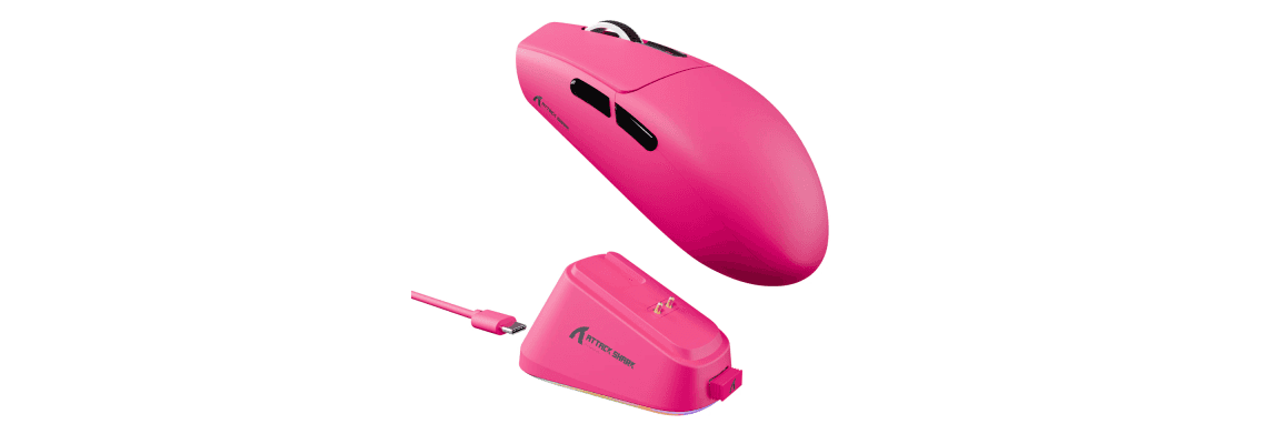 ATTACK SHARK G3 PRO (Berry Red) 5