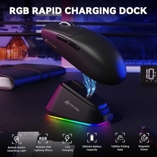 ATTACK SHARK G3 PRO (Black) 4