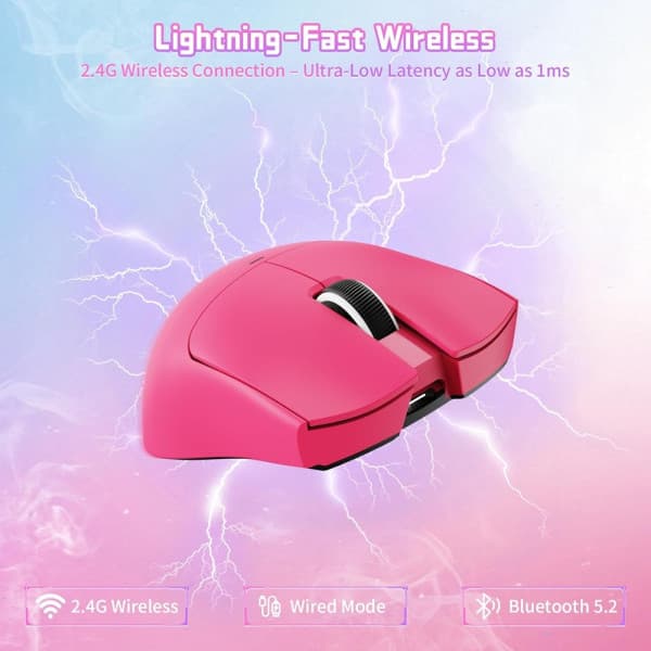 ATTACK SHARK X11 SE (Berry Red) 3