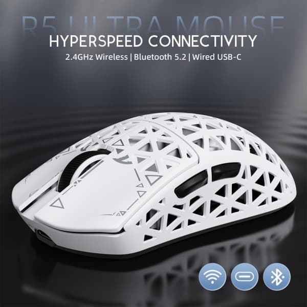 ATTACK SHARK R5 Ultra (White) 3