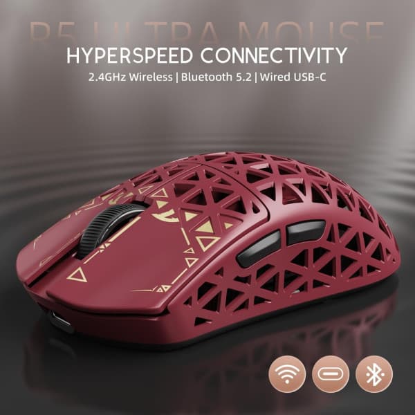 ATTACK SHARK R5 Ultra (Red) 3