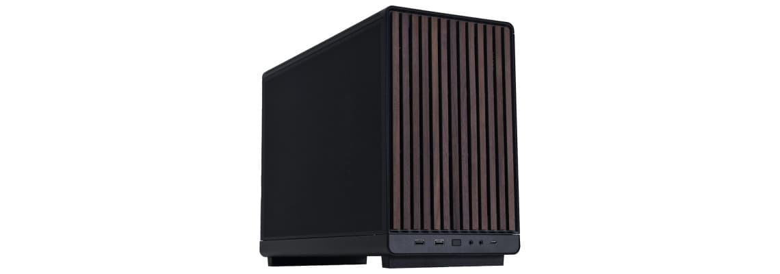Lian Li A3 (Black/Wooden Panel) 4