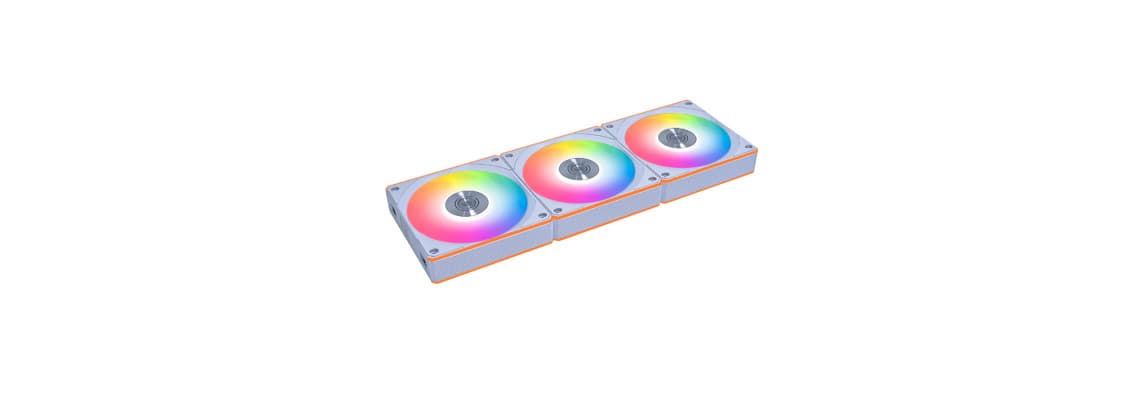 Lian Li UNI Fan CL Wireless 120 White (Triple Pack) 5
