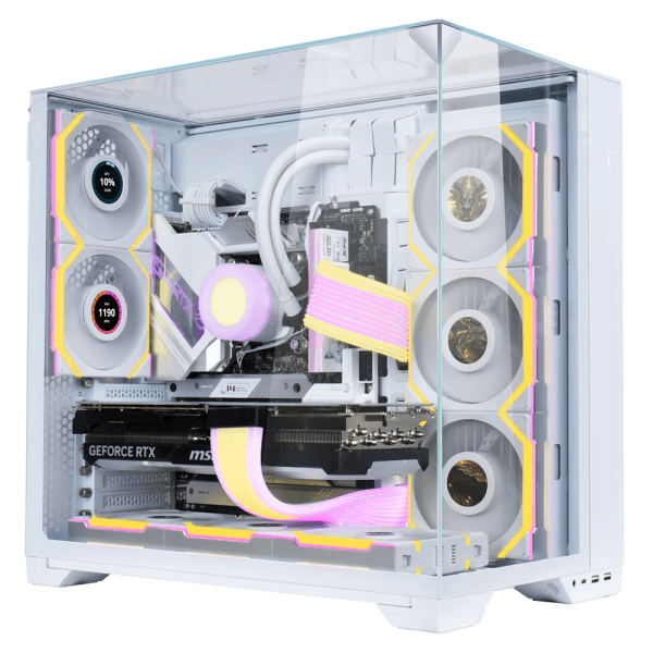 Lian Li UNI Fan SL Wireless LCD 120 White 3
