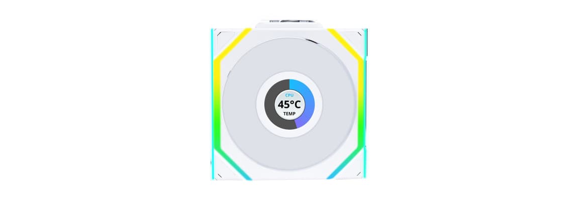 Lian Li UNI Fan SL Wireless LCD 120 White 5