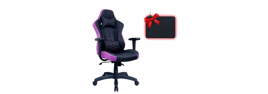 Cooler Master Caliber E1 Purple + MP750 RGB Medium 2