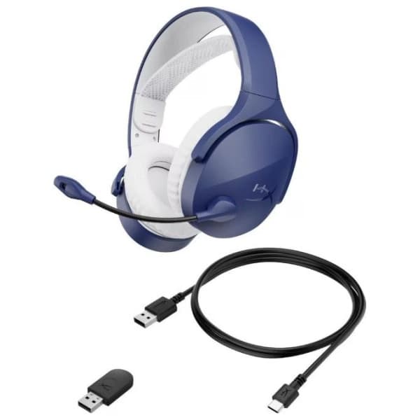 HyperX Cloud Jet-Wireless Gaming Headset Light Blue 4