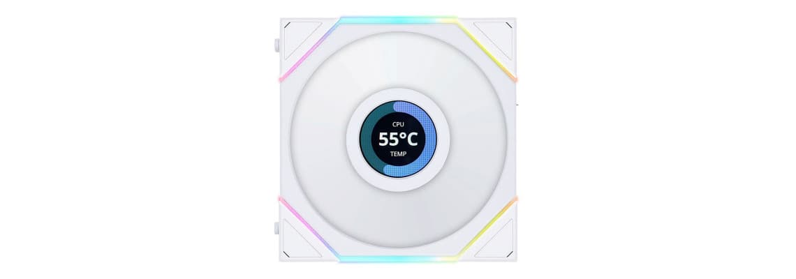 Lian Li UNI Fan TL-LCD Wireless 120 White 3
