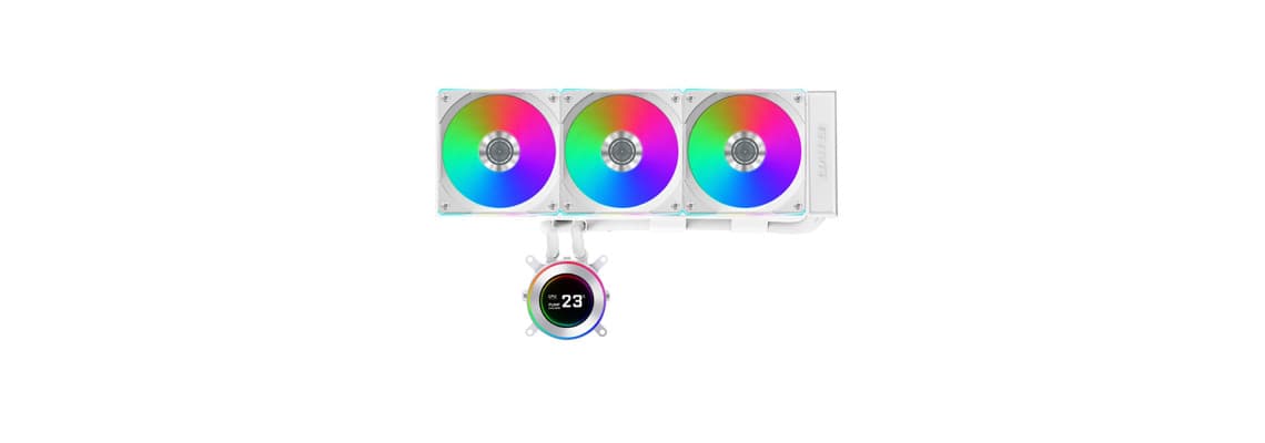 Lian Li HydroShift II LCD-C 360R (White) 4