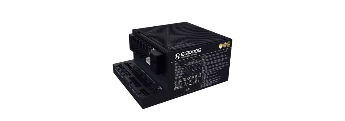 Lian Li Edge 1000 80PLUS GOLD 1000W (Black) - With Hub 5