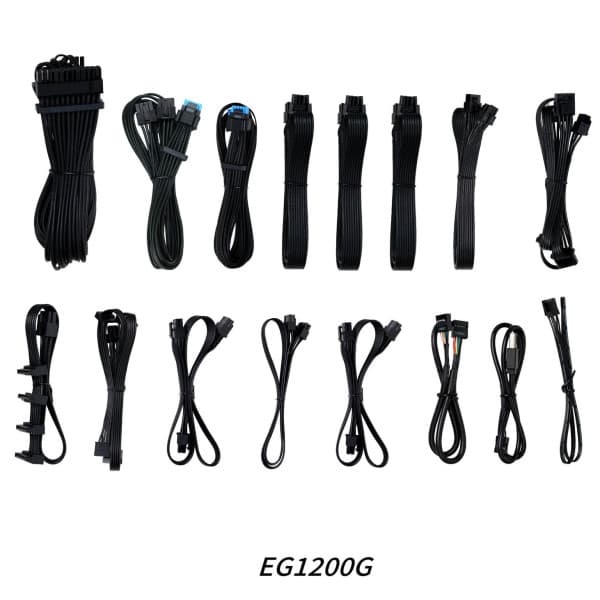 Lian Li Edge 1200 80PLUS GOLD 1200W (Black) - With Hub 4