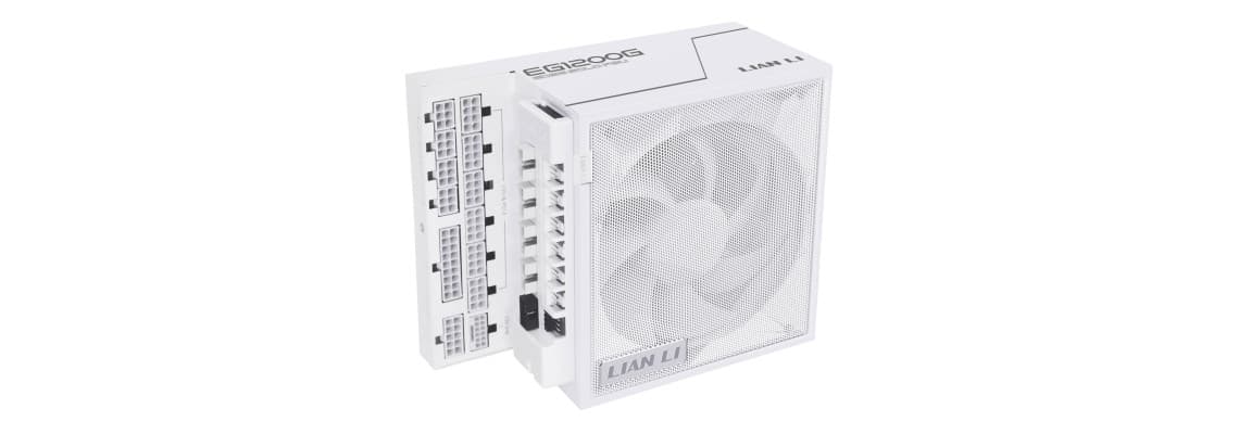 Lian Li Edge 1200 80PLUS GOLD 1200W (White) - With Hub 5