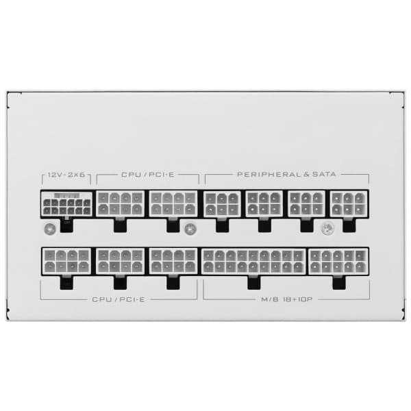 Lian Li SX 850P Series 80PLUS PLATINUM 850W (White) 4