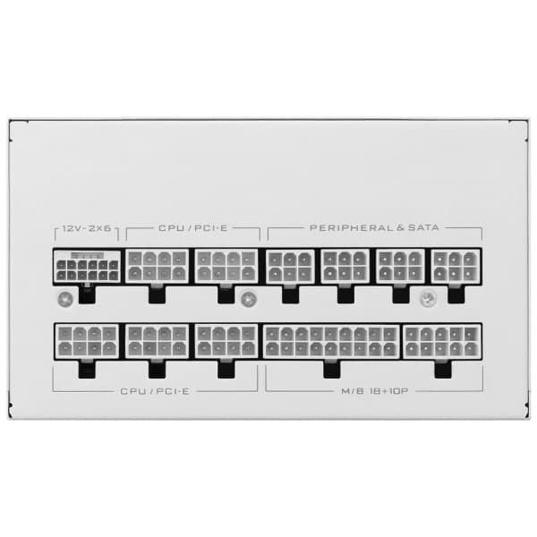 Lian Li SX 1000P Series 80PLUS PLATINUM 1000W (White) 2