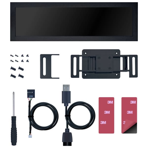 Lian Li 8.8" Universal Screen (Black) 4