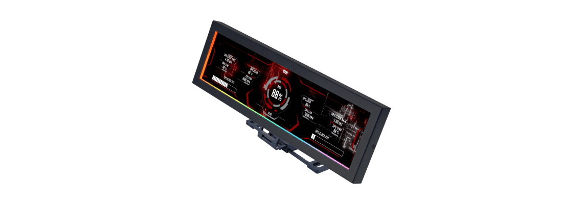 Lian Li 8.8" Universal Screen (Black) 5