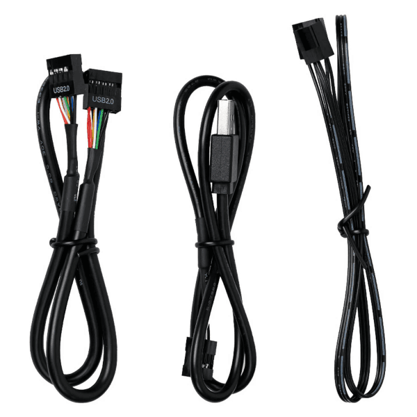Lian Li Edge Hub Universal USB and Fan Hub (Black) 3