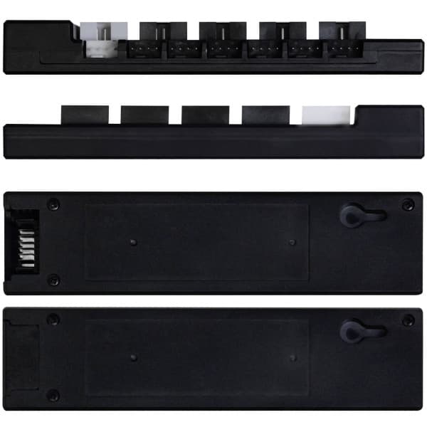 Lian Li Edge Hub Universal USB and Fan Hub (Black) 2