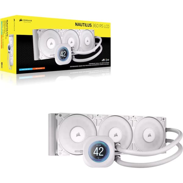 Corsair Nautilus 360 RS LCD (Blanc) 2
