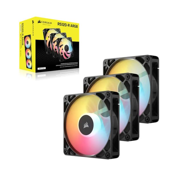 Corsair RS120-R ARGB Triple Pack Noir 3