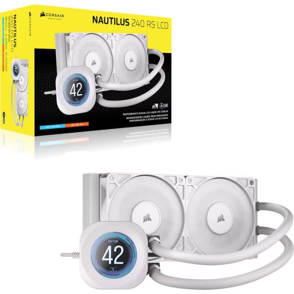 Corsair Nautilus 240 RS LCD (Blanc) 2