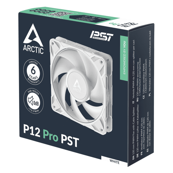 Arctic P12 Pro PST Blanc 4