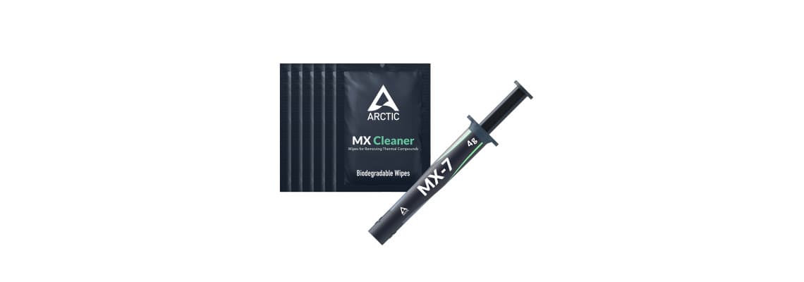 Arctic MX-7 (4 grammes) + MX Cleaner x6 3